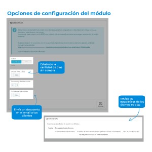 Alternative view of Customer reminder module
