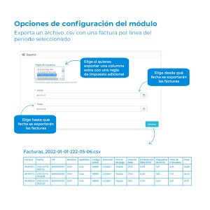 Módulo Exportar Listado de Facturas - Image 3